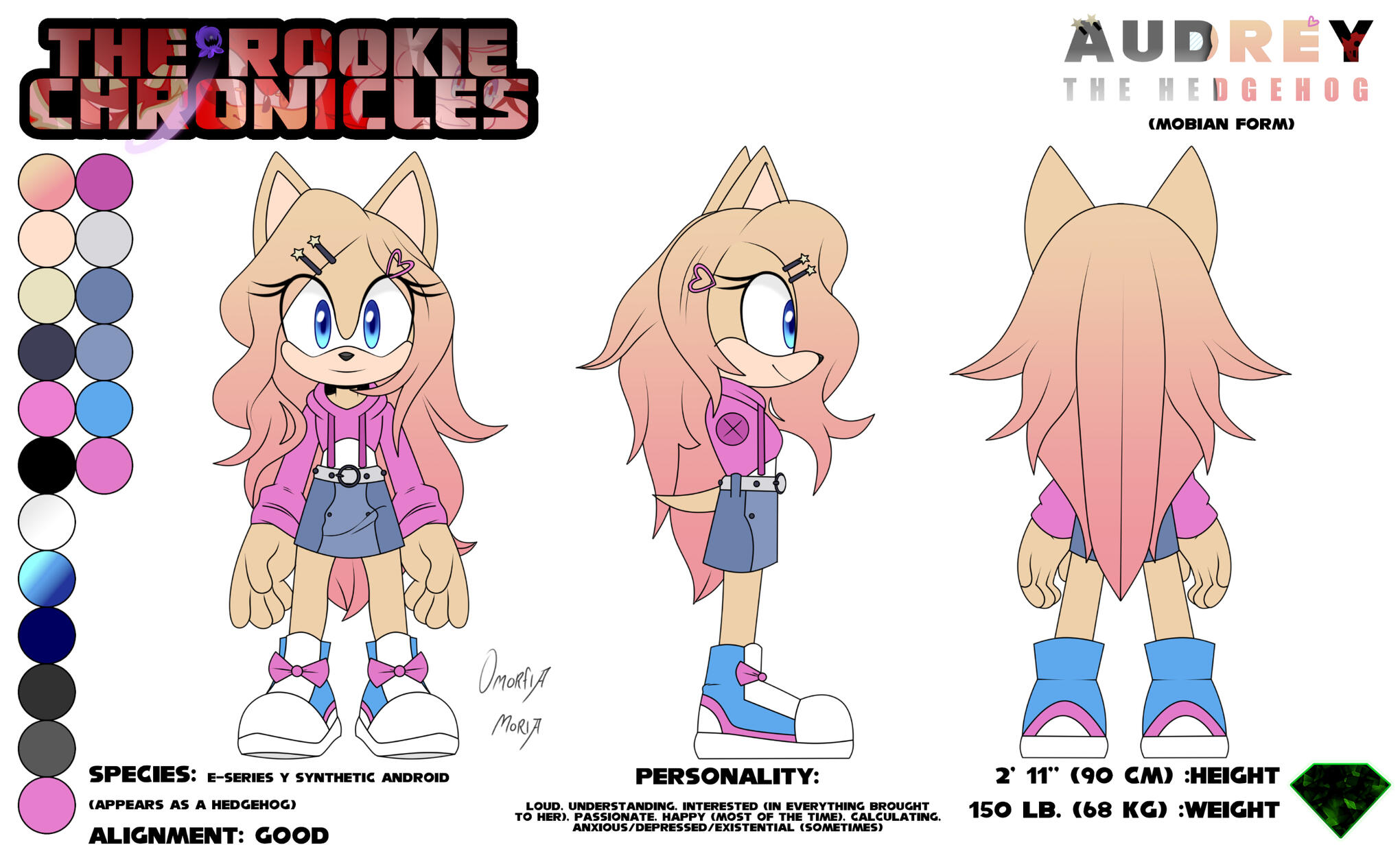 Audrey Reference Sheet (1)
